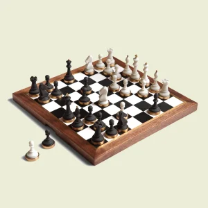leather chess set