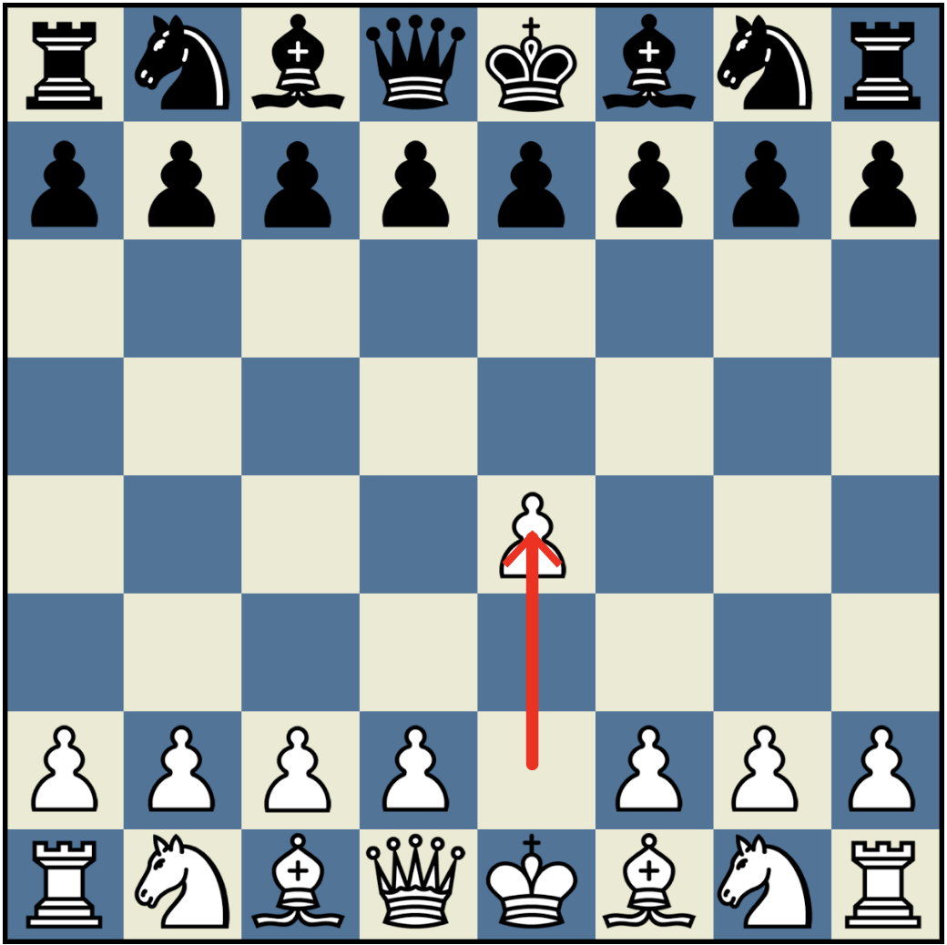 Step Two Ideally, your opponent will move their pawn two spaces forward as well as to space e4. If they don't do this, it's not ideal for this chess opening.  Step Three Next, you'll need to attack your opponent's pawn on space e4. You'll do this by moving your knight from its original position to f6. Step Four The next move your opponent makes will form the Spanish formation. They'll likely move their knight to bishop b5 or c3. If they choose b5, you should play a6 so you can trade their bishop for your knight or move the bishop.  Step Five You'll need to move your queenside knight to position c6 and your kingside bishop to e7 to continue giving you the best options for attacking.  Step Six You'll then castle your king to safety so your opponent doesn't have an easy way to attack.  Step Seven  From here, you'll use your pawns and other pieces to try and take control of the board through whatever moves you see fit.  Step Eight Lastly, you'll continue looking for ways to pressure your opponent and create threats for them for the rest of your game. Be flexible as you look for ways to pressure them because you don't always know their next move. 